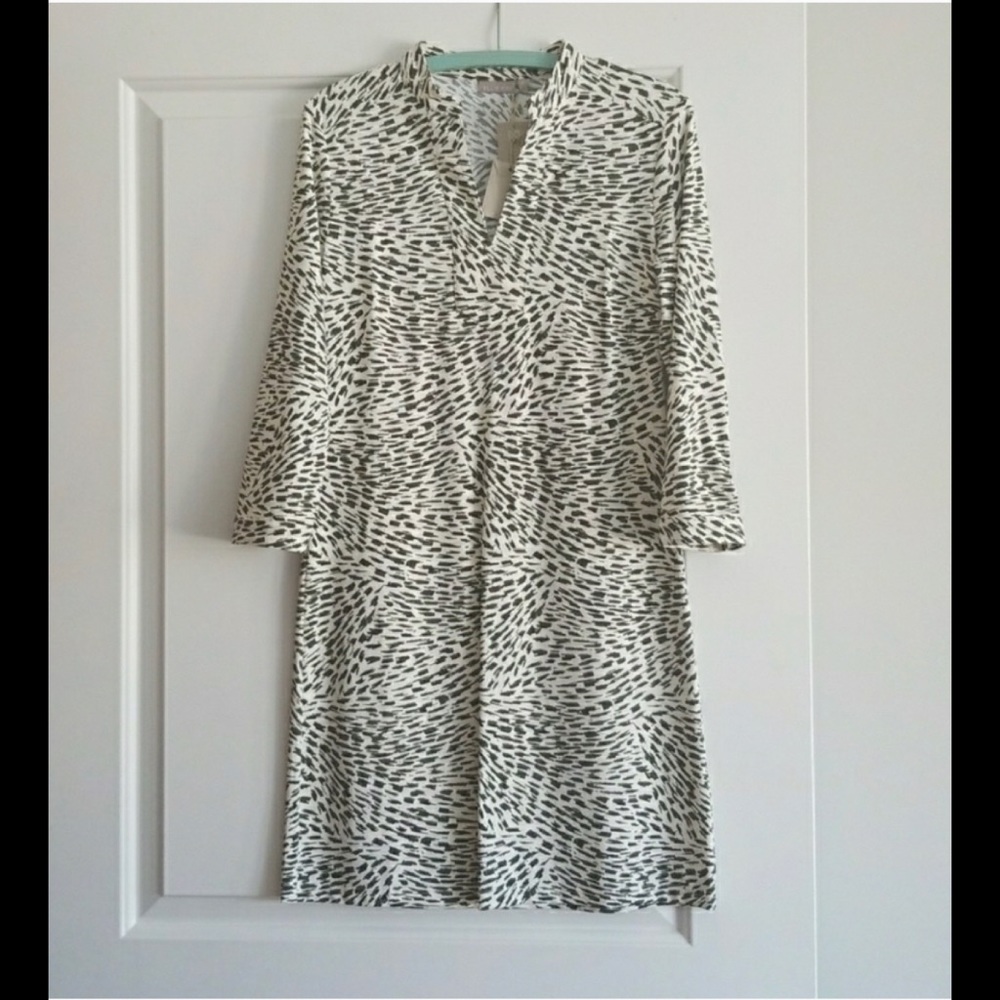 Ellie Kai dress in olive and soft white Size 0 XS